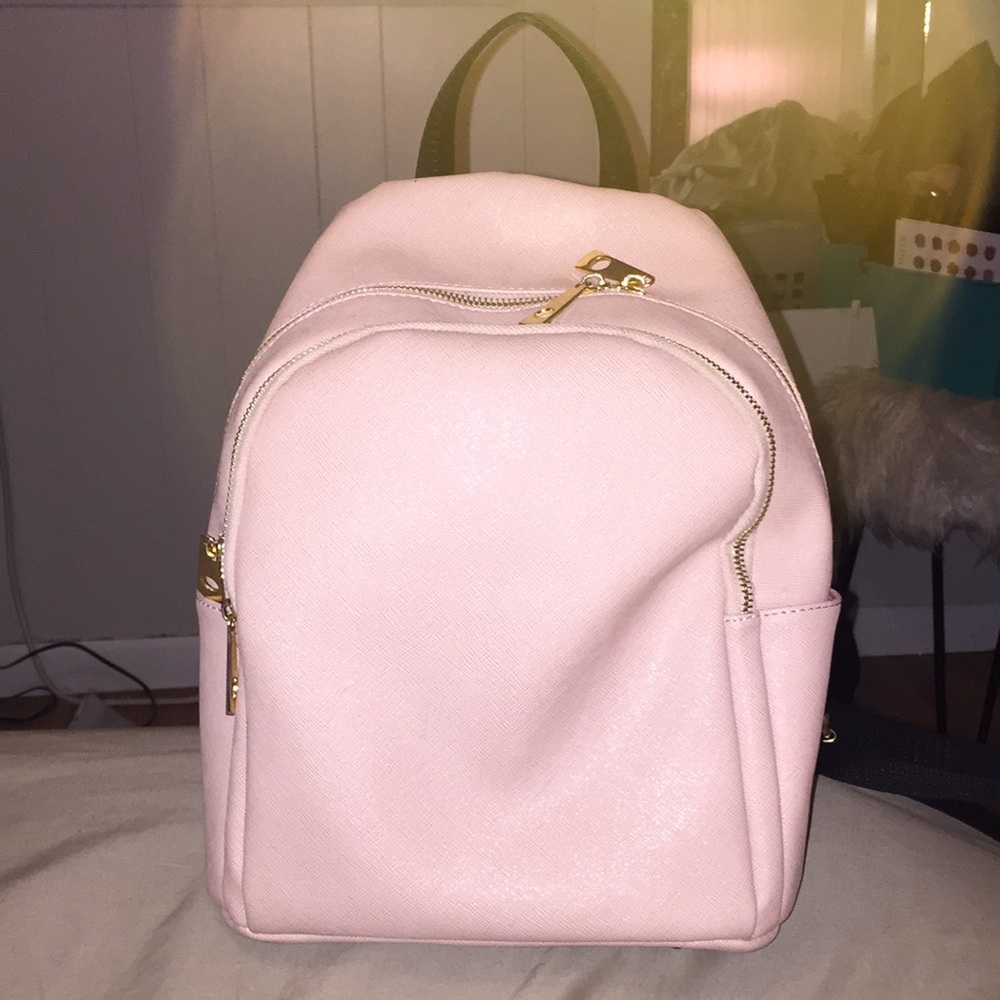 Baby pink backpack
